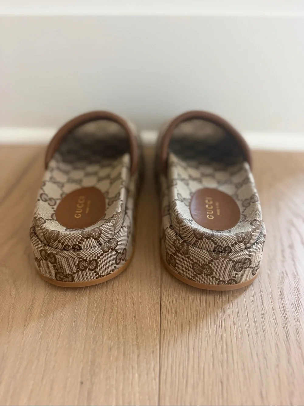 Women's GG Platform Slide Sandals